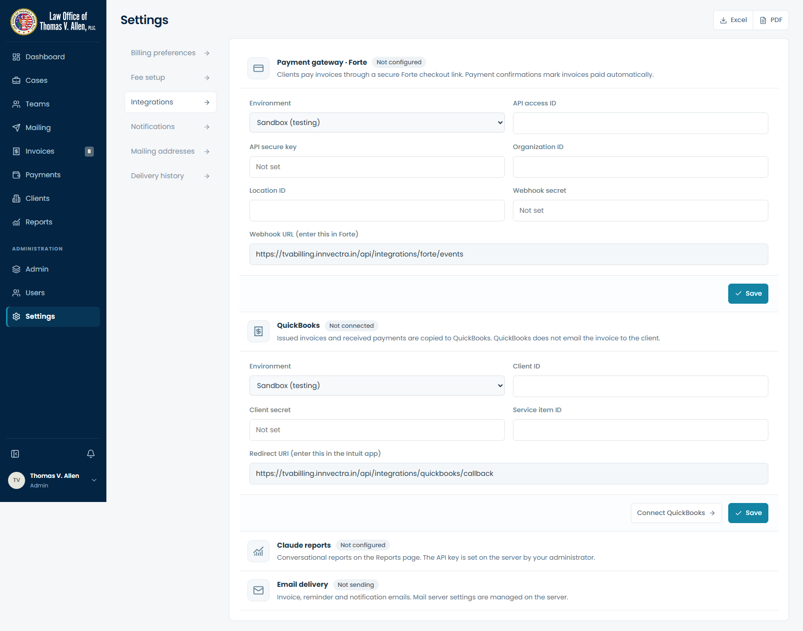 Integrations
