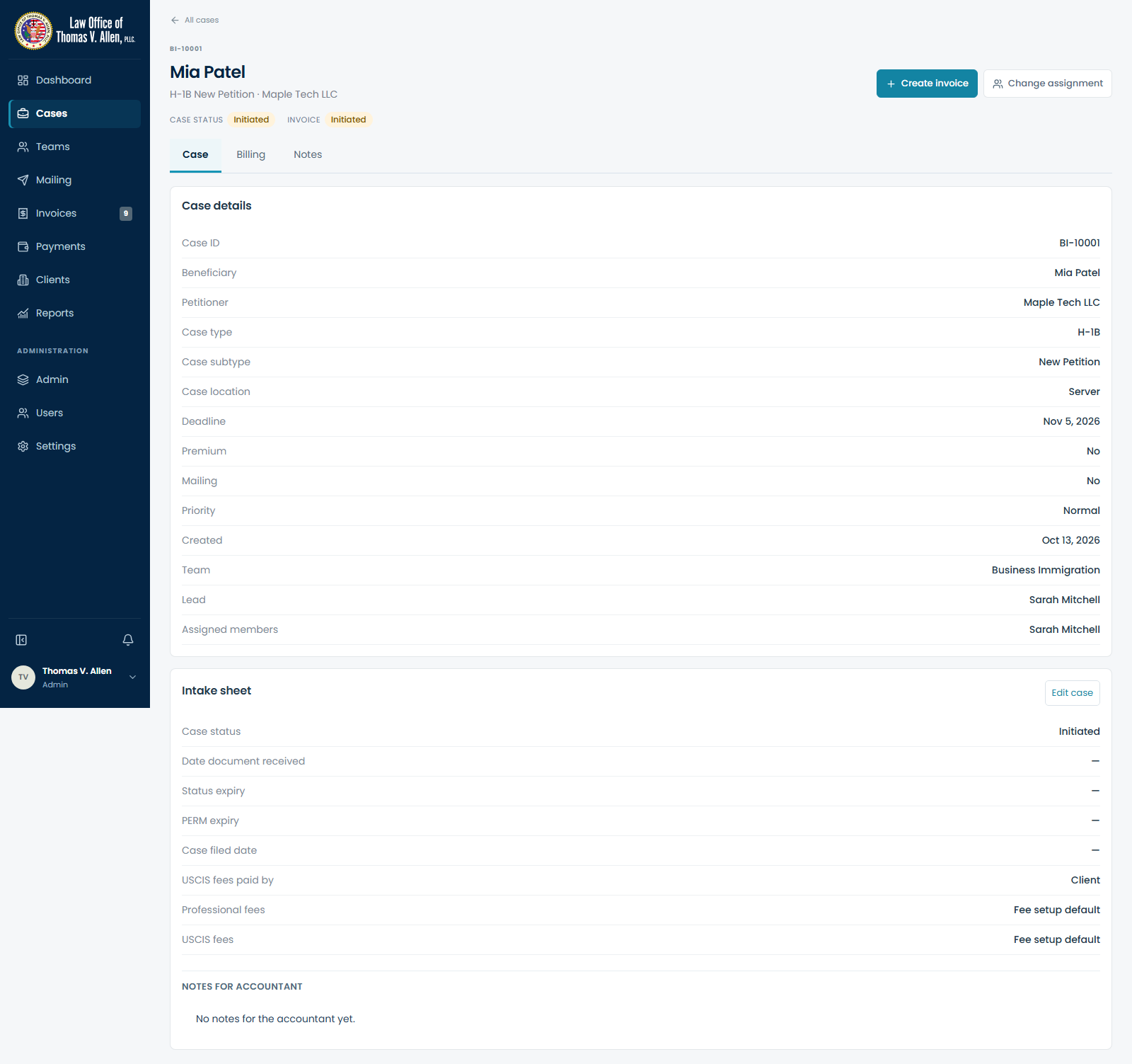 04 — Invoice requested
